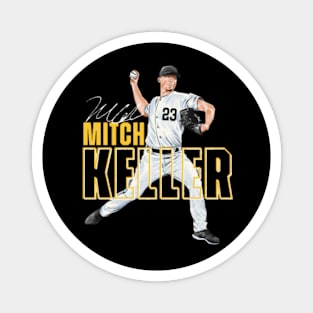 Mitch Keller Pittsburgh Stance Magnet